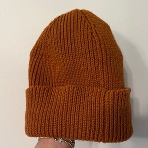 Old Navy Cozy burnt orange Knit Beanie